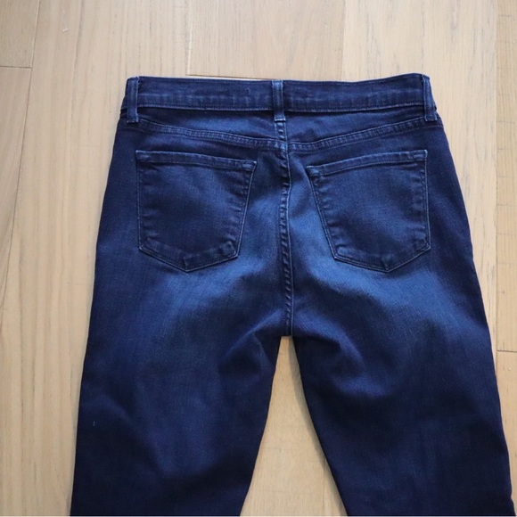 J Brand Dark Wash Skinny Jeans with Ankle Zips - Picture 5 of 5